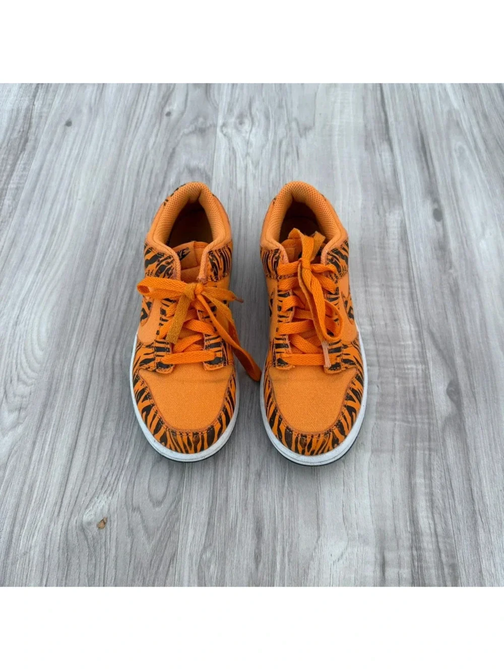 Nike Dunk Low Next Nature PS 'Tiger Stripes' Sneakers